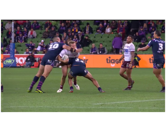 Nelson Asofa-Solomona’s high tackle might have actually done some good.