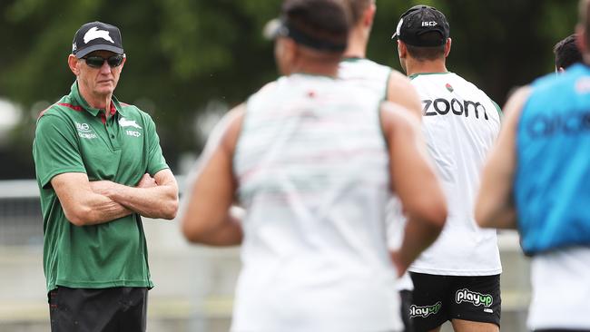 Wayne Bennett arrived at the Rabbitohs with a chip on his shoulder. Picture: Phil Hillyard