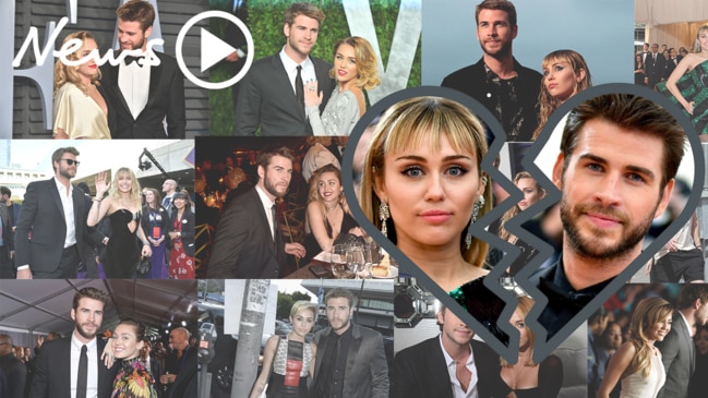 It's over! Miley Cyrus and Liam Hemsworth split