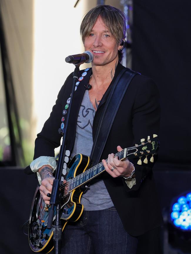 Keith Urban. Picture: Getty Images