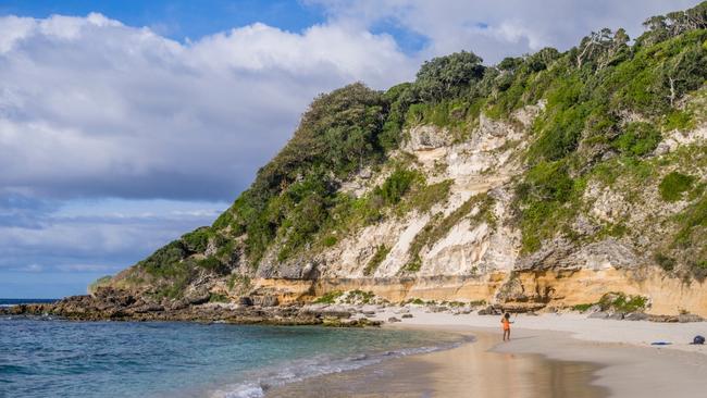 Neds Beach on Lord Howe Island in the Tasman Sea, New South Wales, Australia. Picture: Getty