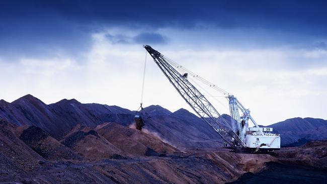 BHP coal Daunia operations in central Queensland. Picture: BHP