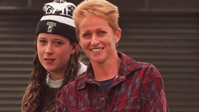 Former Fairlea inmate Helen Barnacle with daughter Ali.