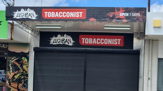 The Urban Tobacconist store at 31 Tank Street, Gladstone.