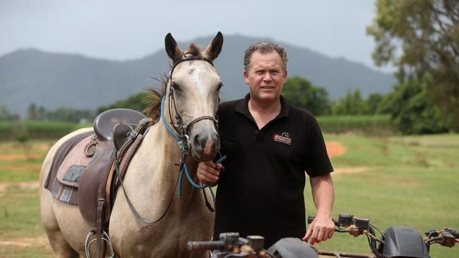 Blazing Saddles owner Michael Trout. PICTURE: STEWART McLEAN