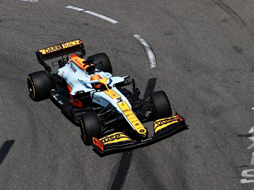 Ricciardo failed to fire on the streets of Monaco.