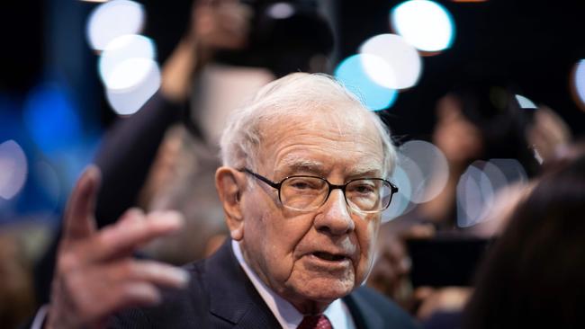 It’s hard to recall a time when Warren Buffett has not chosen to make major purchases when the market was weak. Picture: AFP