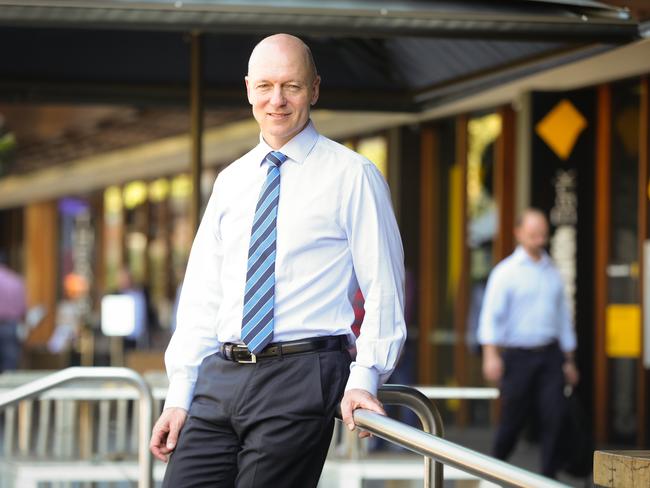 11/12/2015: CBA Executive General Manager, Small Business, Clive van Horenin photographed Sydney. The Australian / Renee Nowytarger