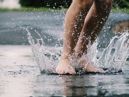 The weekend's rain is a welcome change for many farmers in rural regions.