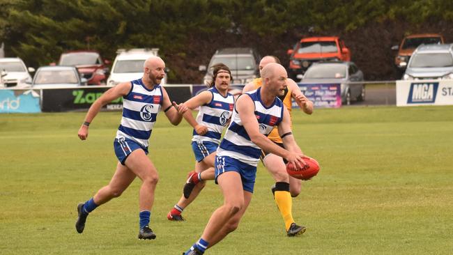 Casterton Sandford Football Club in action last season. Picture: Supplied, Casterton News