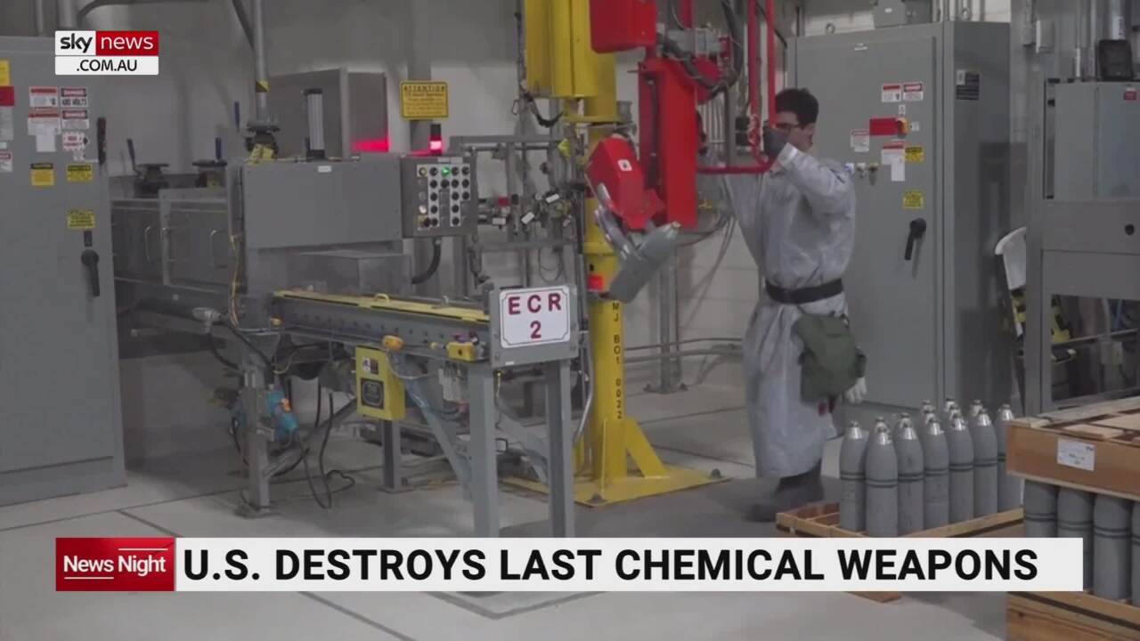 US closes dark chapter as last chemical weapons are destroyed