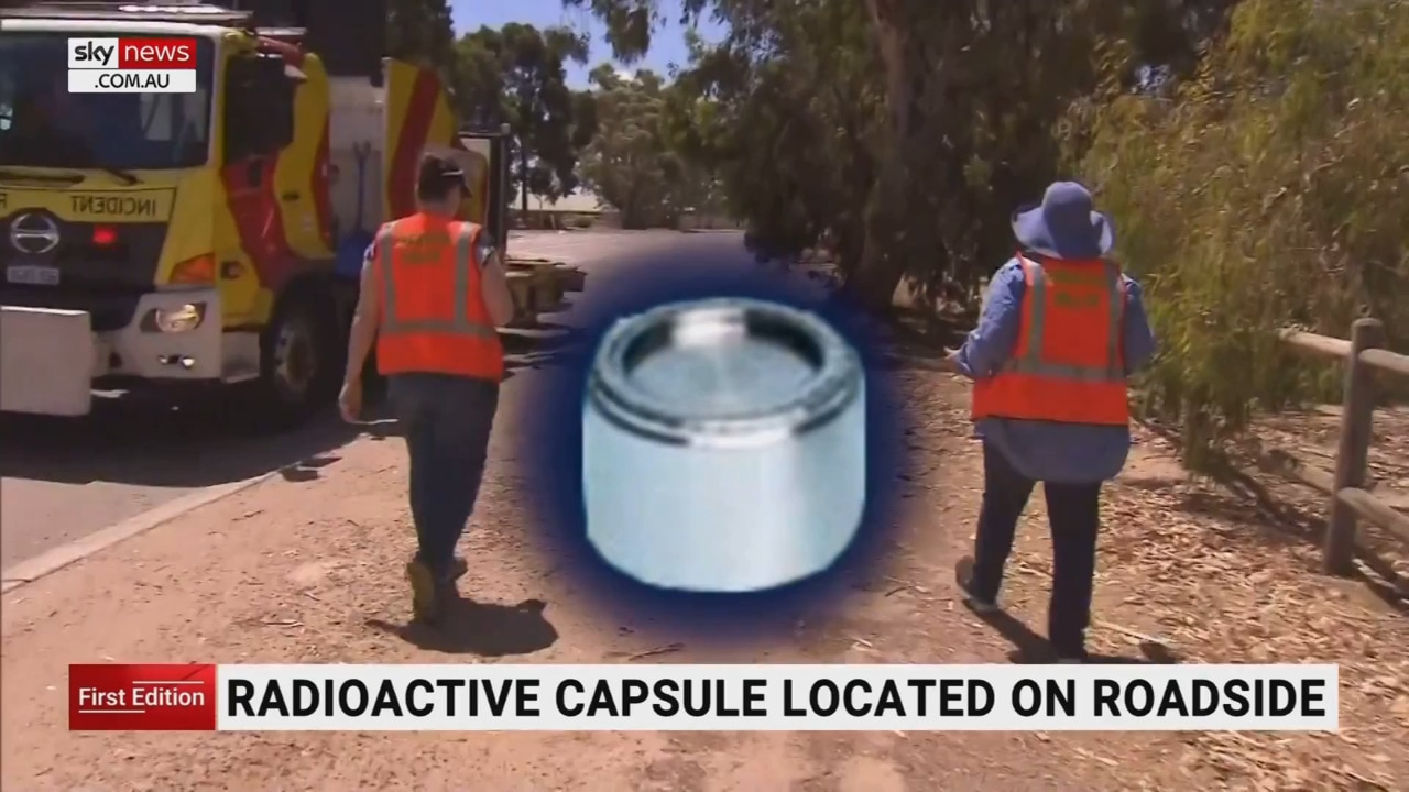 Western Australia’s missing radioactive capsule found