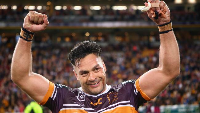 Alex Glenn is the first Broncos captain not from Queensland. (Photo by Jono Searle/Getty Images).