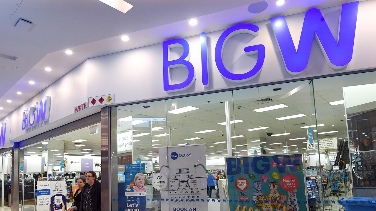 Woolworths announces closure of 30 Big W stores after slow profit