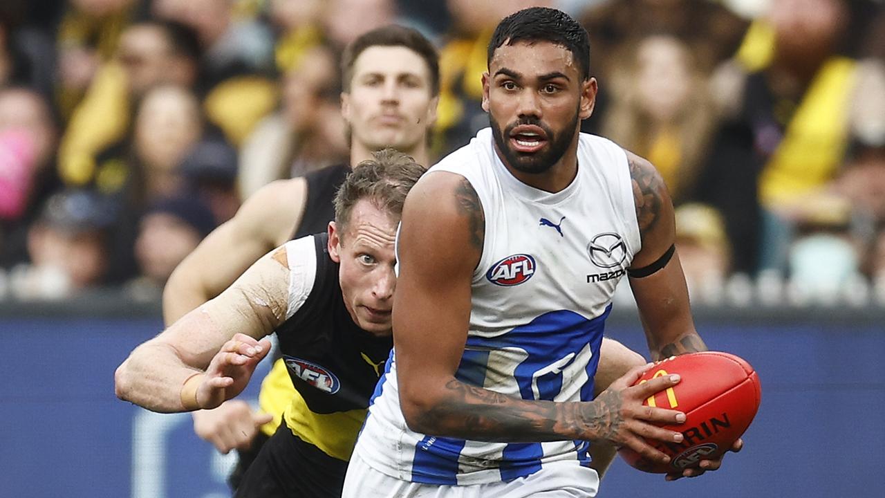 Thomas has played his last game for North Melbourne. (Photo by Daniel Pockett/Getty Images)