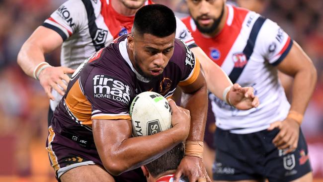 Broncos forward Payne Haas is ready for State of Origin. Picture: Getty Images