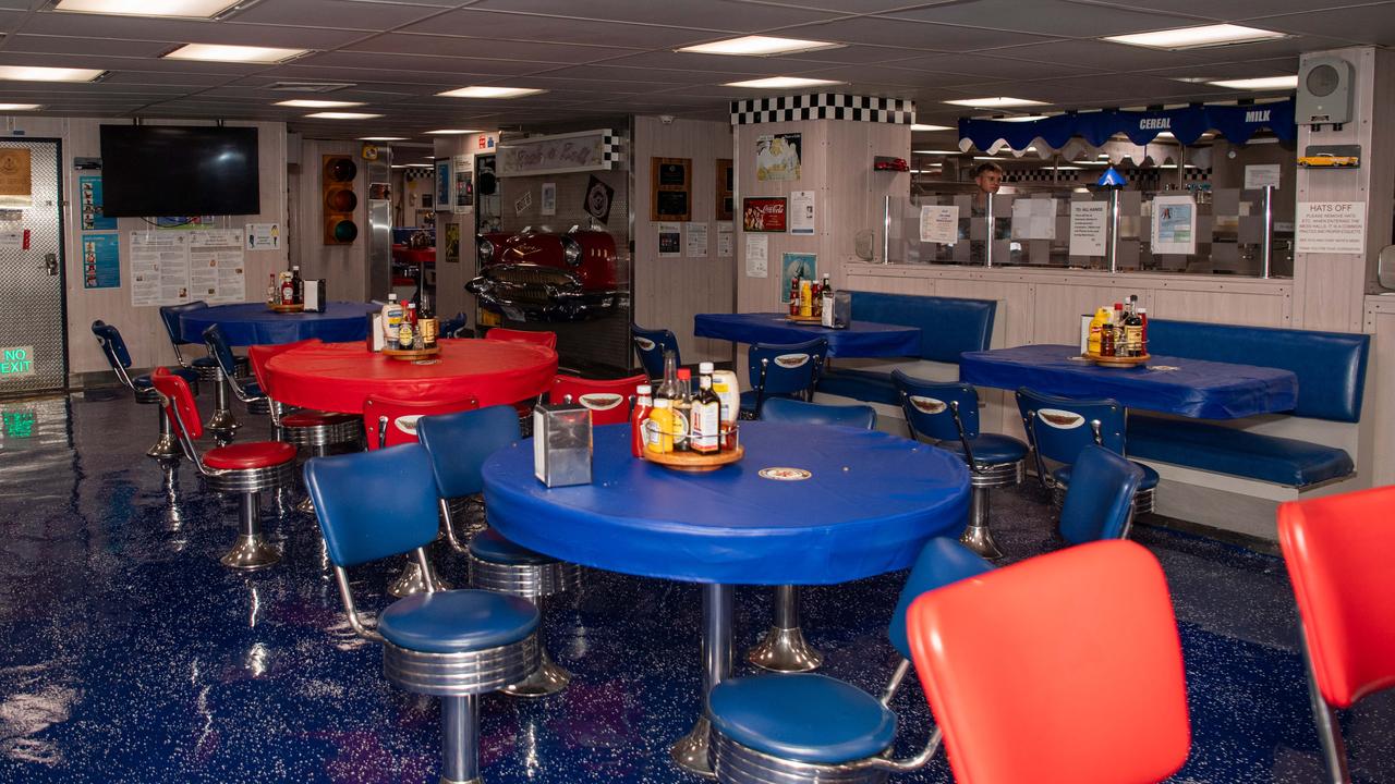 An American-style retro diner. Picture: Pema Tamang Pakhrin