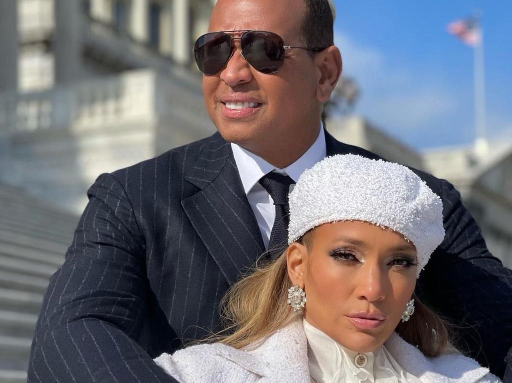 Jennifer Lopez and Alex Rodriguez. Picture: Instagram