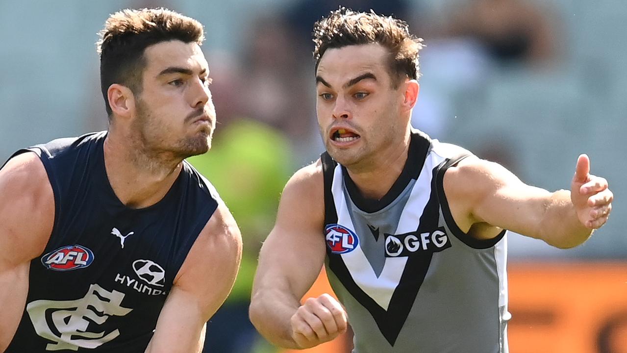 Carlton is understood to have made informal inquiries about Karl Amon’s intentions after this season Picture: Getty Images