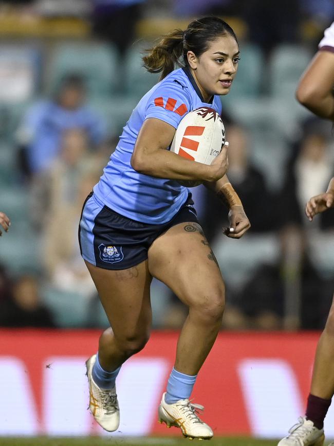 Evah McEwen brings experience at this level and NRLW. Picture: Gregg Porteous/NRL Photos
