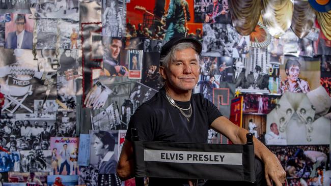 Australian director Baz Luhrmann in his studios at Miami on the Gold Coast. Picture: Jerad Williams