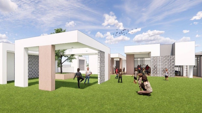 The centre will feature outdoor play areas. Picture: Contributed