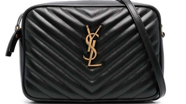 Saint Laurent Lou quilted crossbody bag.