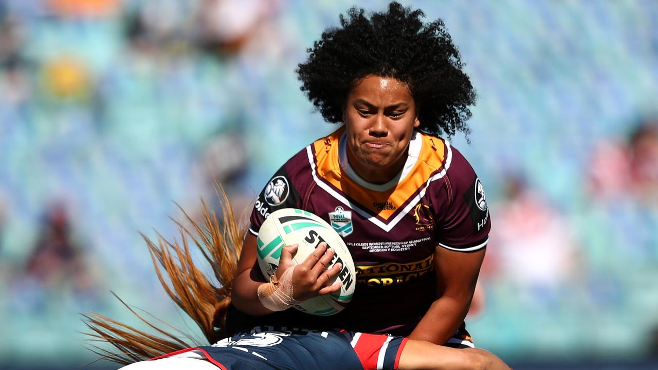 The Jillaroos won’t be running straight at Teuila Fotu-Moala if they can help it. (Photo by Cameron Spencer/Getty Images)