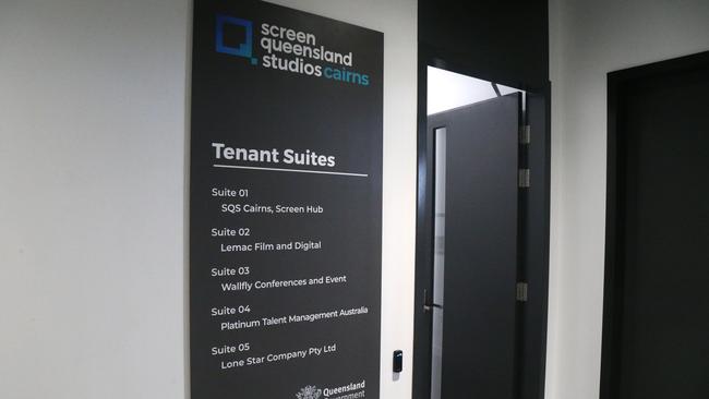 New private business suits inside the new Screen Queensland studios in Portsmith. Picture: Peter Carruthers