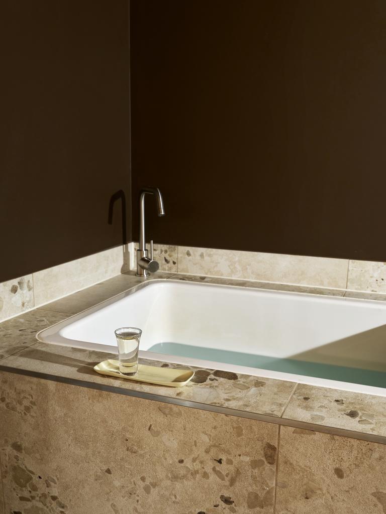 The studio offers private sauna and ice bath suites. Picture: NIMBUS CO