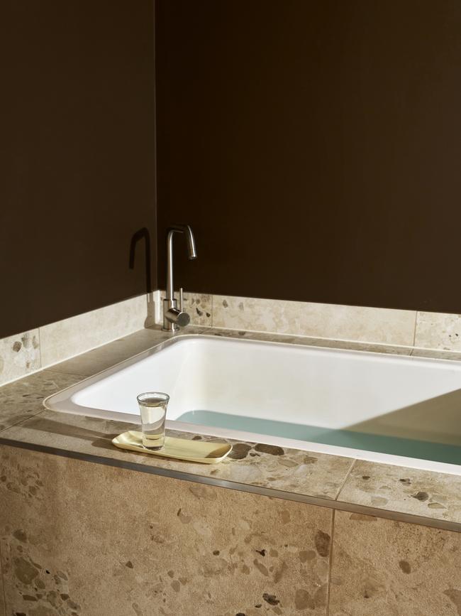 The studio offers private sauna and ice bath suites. Picture: NIMBUS CO