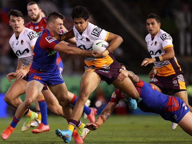 The Knights could not contain Selwyn Cobbo on Thursday night. Picture: Cameron Spencer/Getty Images