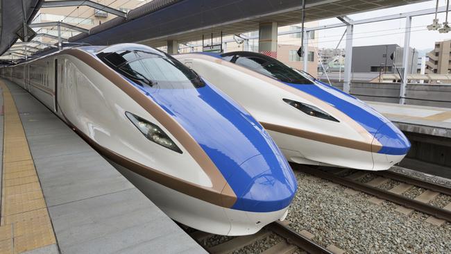 Ms Berejiklian saw the potential for bullet trains after a visit to Japan in August.