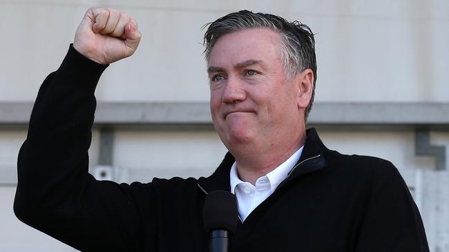 Collingwood president Eddie McGuire. Picture: Michael Klein