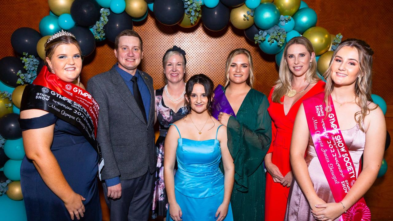 It was smiles all around at the 2022 Gympie Show Ball. Photo: Contributed