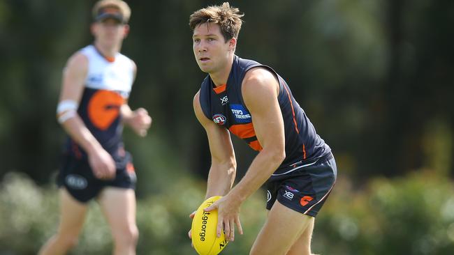 Stephen Coniglio would pick teammate Toby Greene first in SuperCoach. Picture: Getty