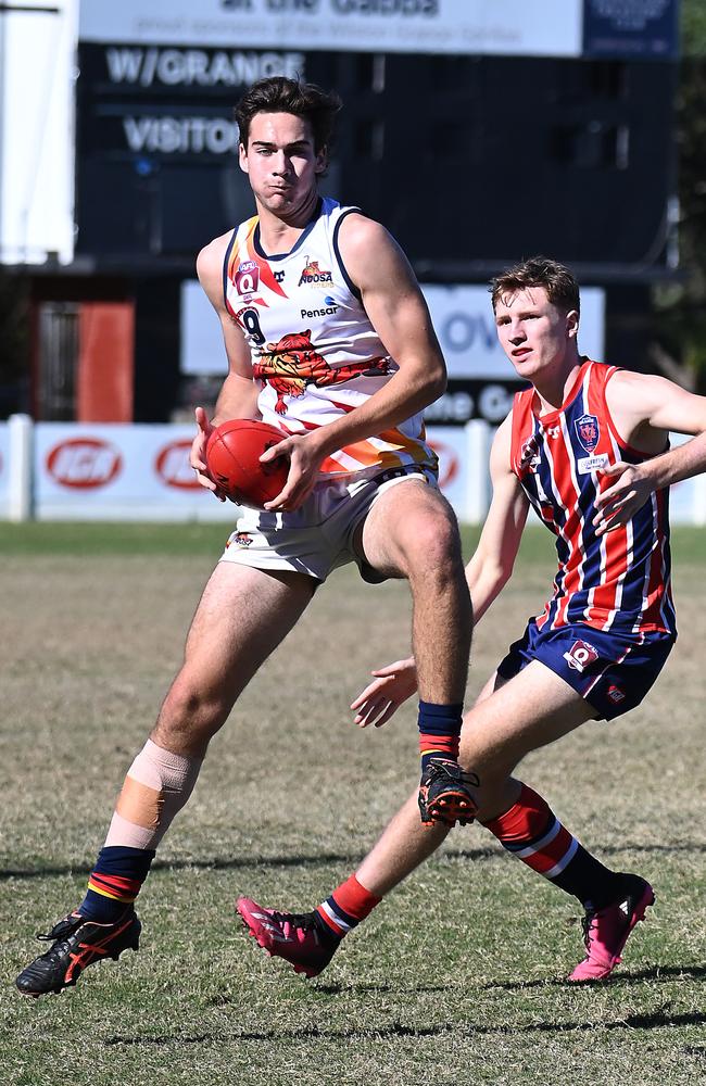 Noosa player Patrick Monk. Picture, John Gass