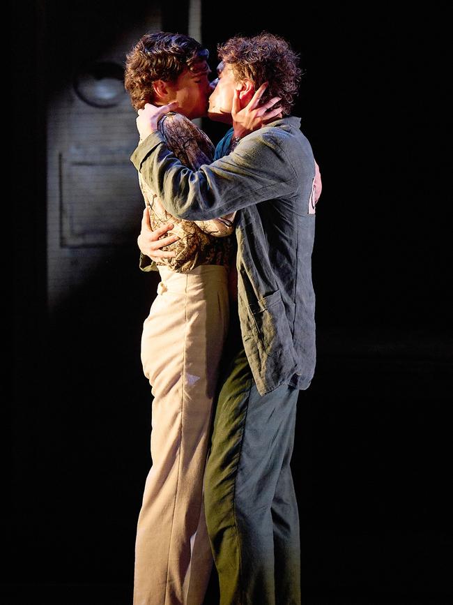 A scene from Oscar, the new Australian Ballet production. Picture: Christopher Rodgers-Wilson