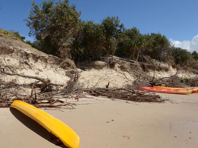 Serious erosion is continuing to cause concerns on Clarkes Beach in Byron Bay. Some of the beach access points remain closed as of Friday, September 18.