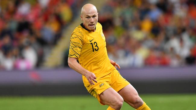 Socceroos midfielder Aaron Mooy is out of the Asian Cup through injury. Picture: AAP 