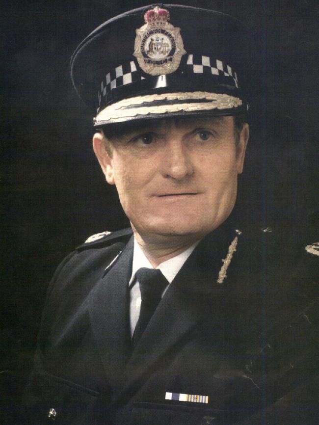 AFP assistant commissioner Colin Winchester, who was shot dead outside his Canberra home in 1989.