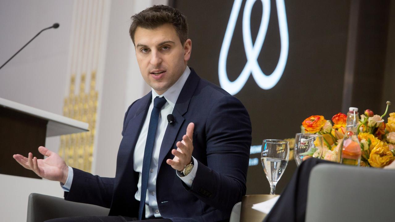 Airbnb chief executive Brian Chesky. Picture: Michael Nagle/Bloomberg via Getty Images