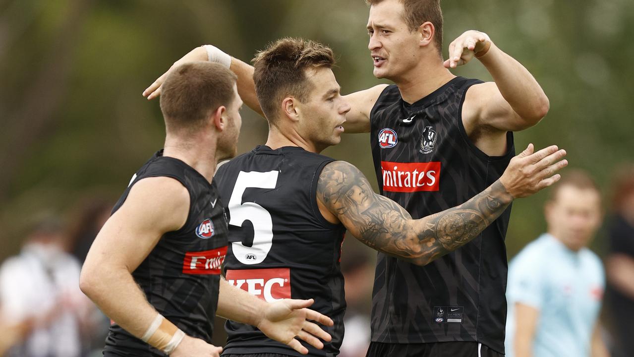 Jamie Elliott kicked five goals against the Hawks. Picture: Darrian Traynor/Getty Images