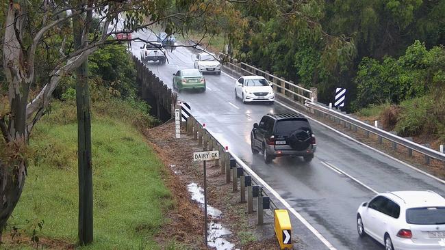 Dairy Creek Rd, is open after it was closed last night.