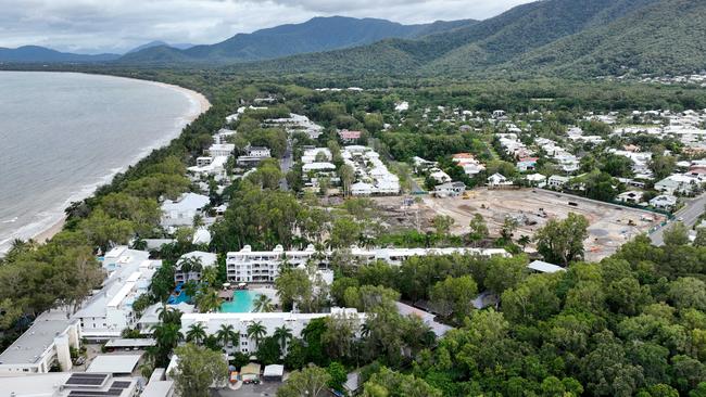 Residents on the Cairns northern beaches have voiced their concern over the nature of a subdivision currently under development at 33-41 Cedar Road, Palm Cove. Picture: Brendan Radke