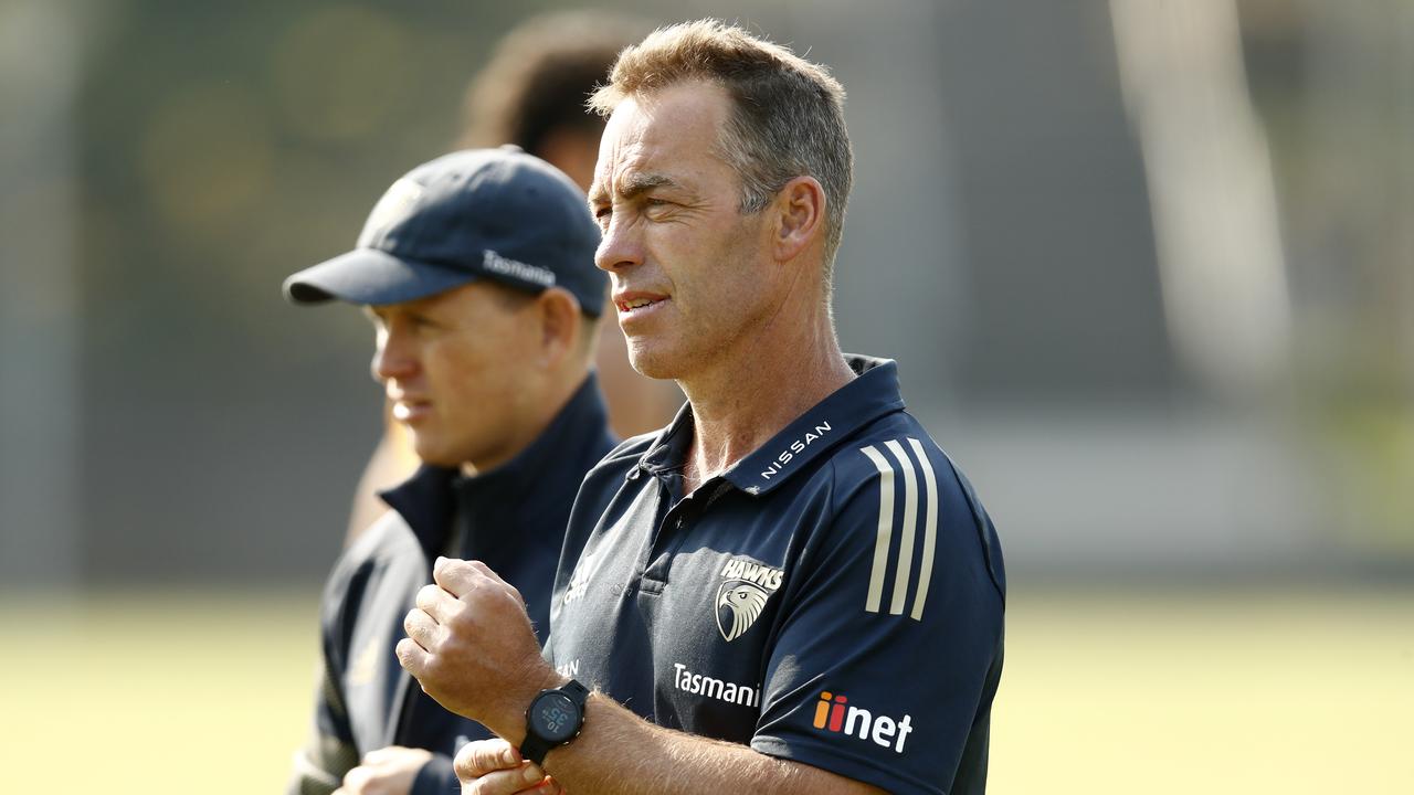Alastair Clarkson is leaving Hawthorn. Picture: Darrian Traynor
