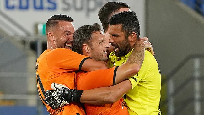 Brisbane Roar players are supportive of a NSW A-League hub to complete the season. Picture: AAP