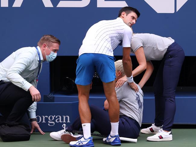 Djokovic’s temper tantrum has cost him a shot at the title.