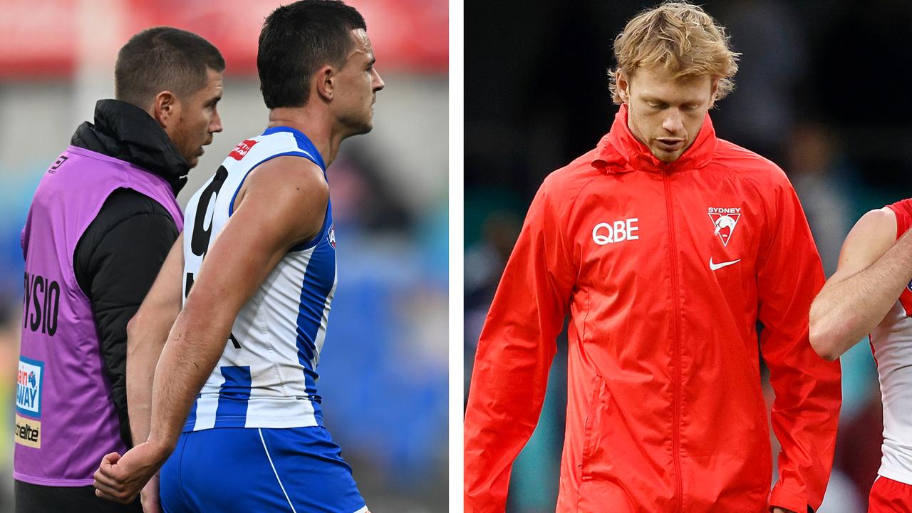 Injuries, casualty ward, North Melbourne, Callum Mills, supercoach news, latest
