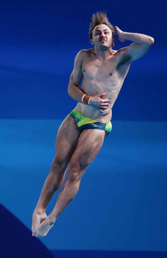 Kurtis Mathews has dived his way to an Olympic final. Picture: Getty Images